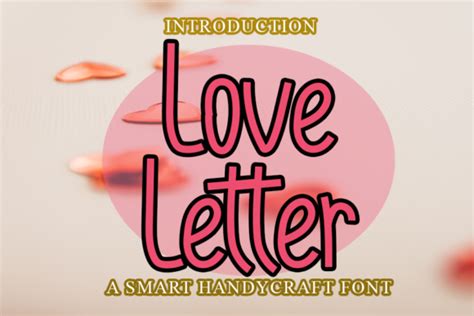 Love Letter Font By Merge354 · Creative Fabrica