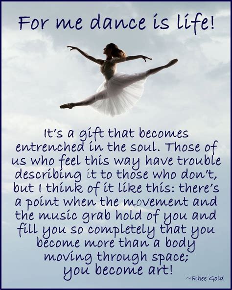 Inspirational Dance Quotes And Poems Quotesgram