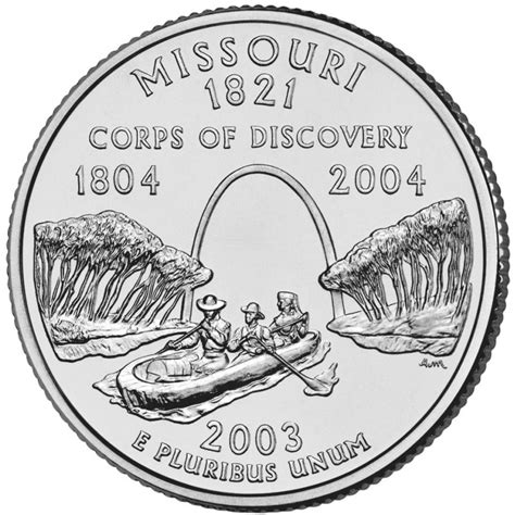 2003 D Missouri State Quarter Premium Collectible State Commemorative