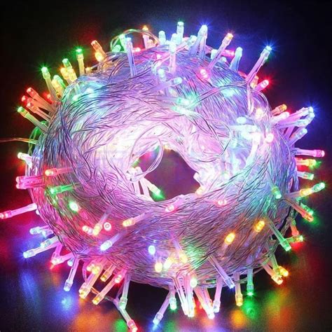 Xmas Outdoor Christmas Lights Led String Lights 50m 30m 20m 10m Luces