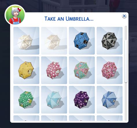 Mod The Sims Sanrio Umbrellas For Sims
