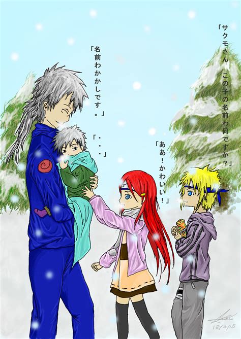 Sakumo And Baby Kakashi Winter Version By Jhleanne On Deviantart