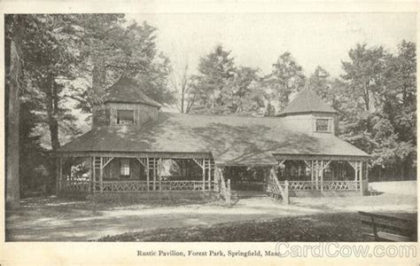 Forest Park Rustic Pavilion Springfield Ma