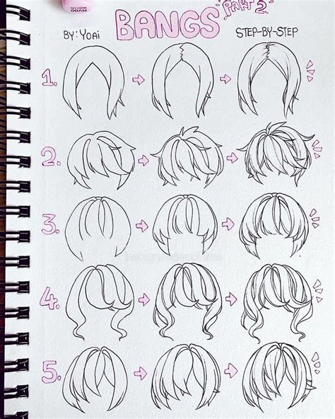 22 How To Draw Hair Step By Step Tutorials Beautiful Dawn Designs In