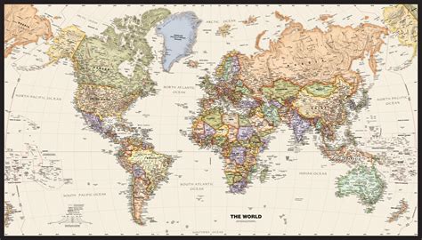 Legacy World Wall Map Shop Mapworld