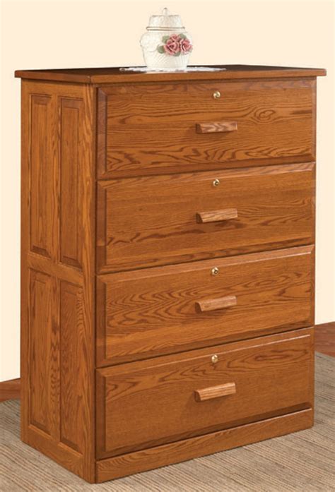 The 4 drawer cabinet dimensions are; 4 Drawer Lateral File Cabinet - Ohio Hardwood Furniture