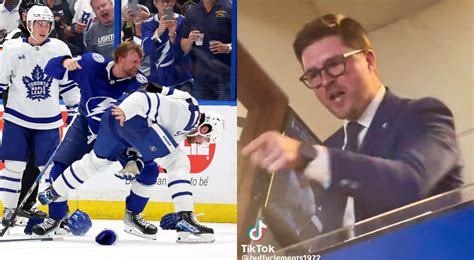 Maple Leafs Gm Kyle Dubas Gets Into It With Lightning Fans