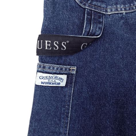 Rare Vintage Guess Jeans Mens 36x34 Carp Blogknakjp