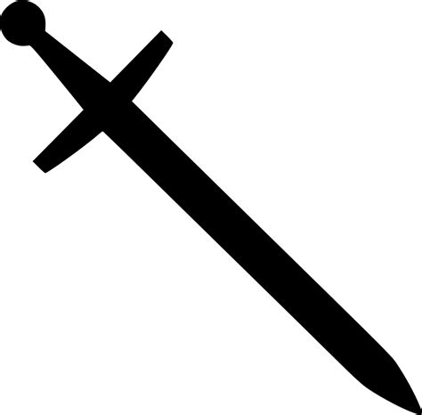 Blade Knight Classic Svg Free Download Comments Sword Vector Png