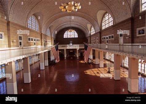 Ellis Island Immigration Museum Main Processing Hall New York City