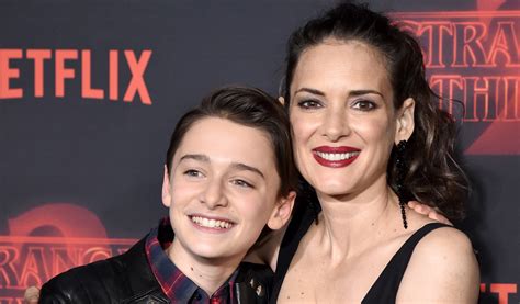 Winona Ryder Meets Up With Her On Screen Son At ‘stranger Things