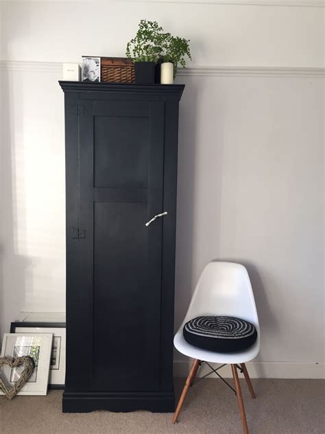 Check spelling or type a new query. Black Antique Linen cupboard vintage kitchen larder matt ...