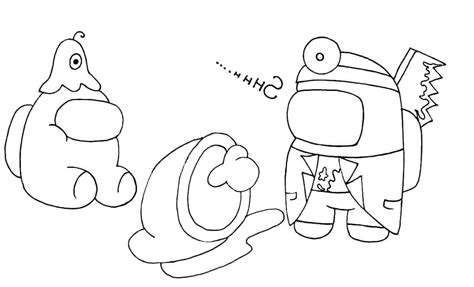 Among Us Coloring Page Free - 248+ File Include SVG PNG EPS DXF