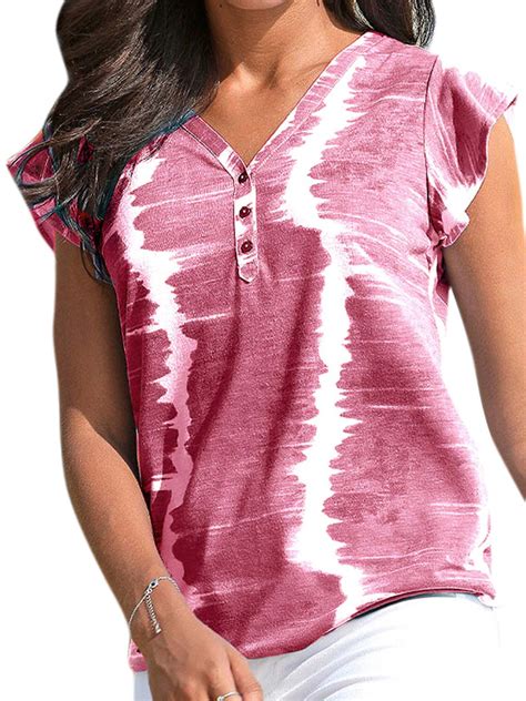 Womens Tie Dye Vest Plus Size Tank Tops Summer Sleeveless Shirts Loose