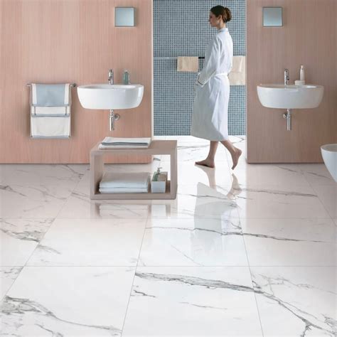 Carrara X Gloss Internal Tiles 600×600 The Tile Collective