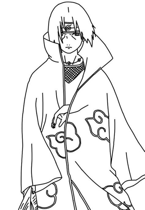 Itachi Coloring Pages 100 Pictures Free Printable Coloring Pages