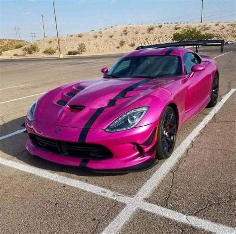 Acr Hot Pink Dodge Viper Pink Car Viper