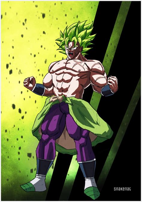 Its A Bit Cheesy But Heres My First Broly Artwork Rdbz