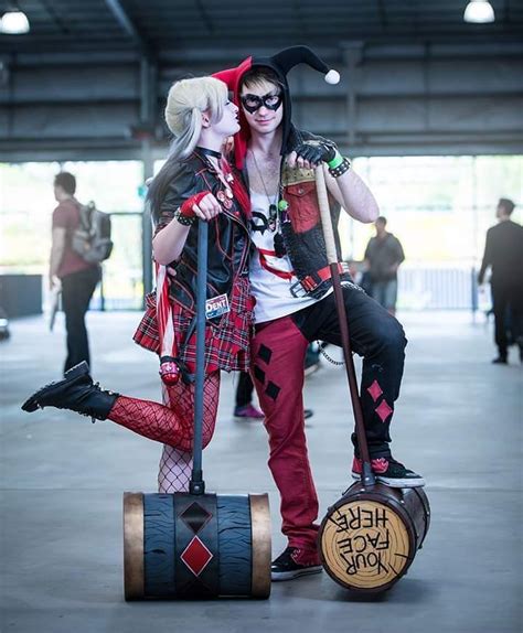 Harley Quinn Art Costume Harley Quinn Joker And Harley Quinn Male