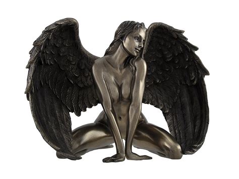 Buy Inch Nude Sexy Female Angel Statue Collectible Erotic Naked Woman W Wings Online At