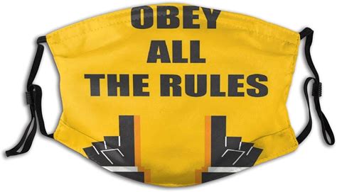 Kldsmgs Obey All The Rules Words Sign Guidelines Traffic Caution