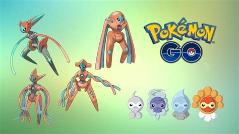 Castform And Deoxys Added To Game Master File In Pokemon Go News