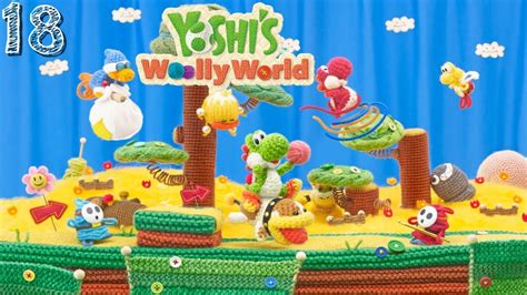 Lets Play Yoshis Woolly World Part Boss Audreys Gully Schloss Youtube