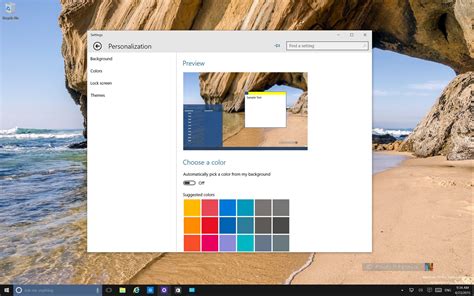 How To Customize The Personalization Settings In Windows 10 Windows