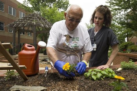 Rehab Garden Benefits Stroke Patients Others At Baptist