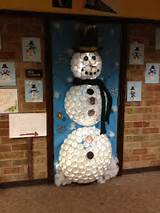 Images of Snowman Office Door Decoration