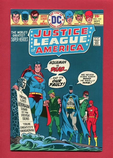 Justice League Of America Volume 1 1960 122 Sep 1975 Dc Comics
