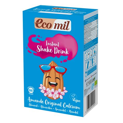 Ecomil Almond Milk Calcium Instant Bio 800 G Bebida Orgánica De