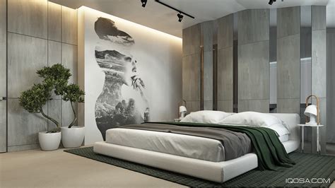 Home Interior Design Combining With Cool Wall Texture And