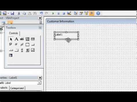 Excel Vba Tutorial Intro To User Forms Part Of Youtube
