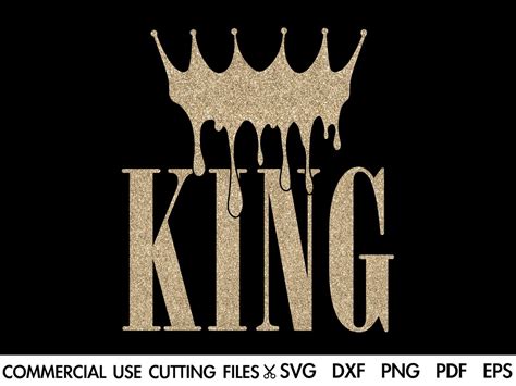 King Svg King Drippin Svg Dope Svg Black King Svg Etsy