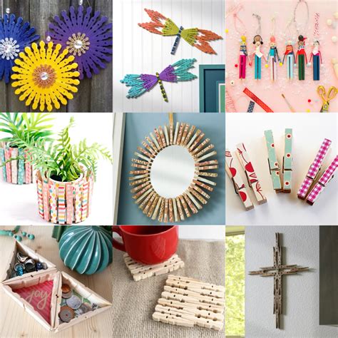 Clothespin Craft Ideas For Kids Or Adults Mod Podge Rocks