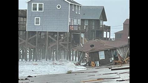 Another Home Falls Into Ocean On Outer Banks Park Reports Raleigh