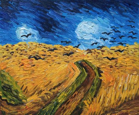 Vincent Van Gogh Reproduction Wheatfield With Crows At Overstockart