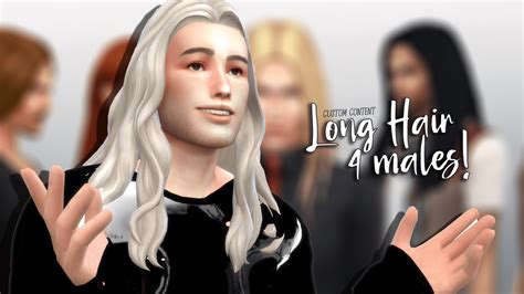 Its Time You Tried Some Long Male Hair Cc In The Sims 4 — Snootysims