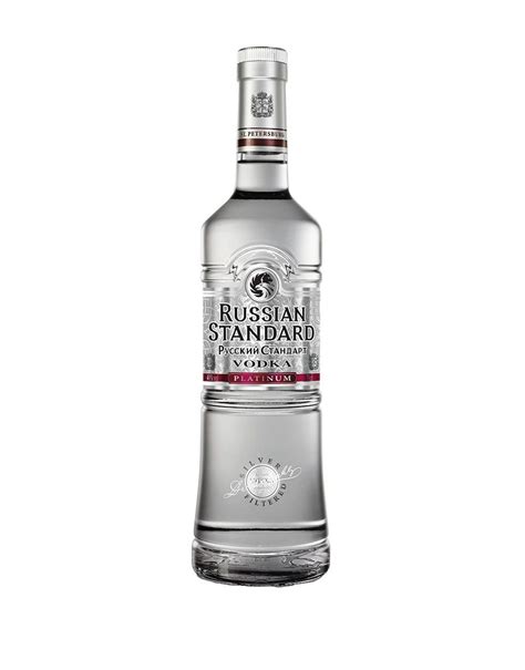 Buy Russian Standard Platinum Vodka Recommended At Cask Cartel