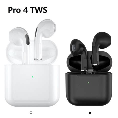 Tws Pro 4 Bluetooth 50 Wireless Earbuds Ipx5 Waterproof Stereo