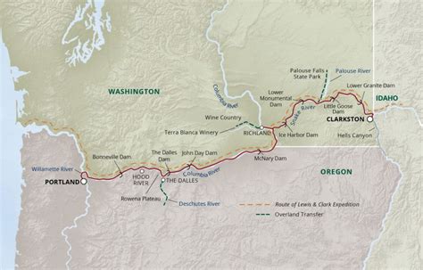 Climbing And Descending The Pacific Northwests Columbia And Snake Rivers