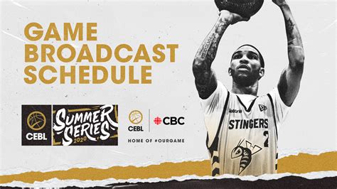 Canadian Elite Basketball League Cbc Sports Announce Schedule For Cebl Summer Series On Point
