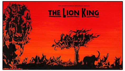 Lion King Musical Flyer By Gnottingham On Deviantart