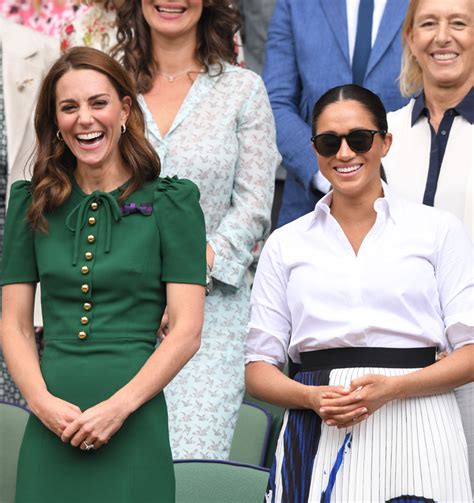 Meghan Markle Y Kate Middleton Juntas En Wimbledon Foto 3