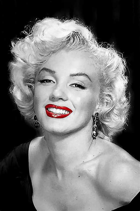 Marilyn Monroe Black And White Photograph Br