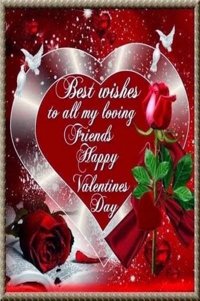Best Wishes To All My Friends Happy Valentines Day Pictures Photos