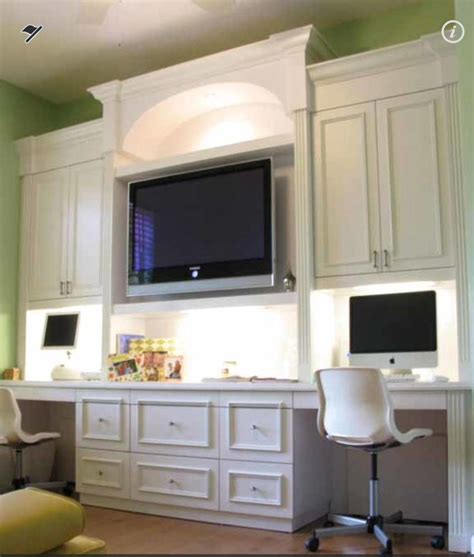 Maybe Something Like This For My Dentv Room Office Built Ins