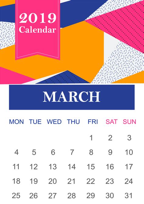 Free Usa March 2019 Editable Calendar Templates Usa Map