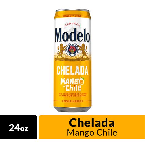 Modelo Chelada Mango y Chile Mexican Import Flavored Beer, 24 fl oz Can ...